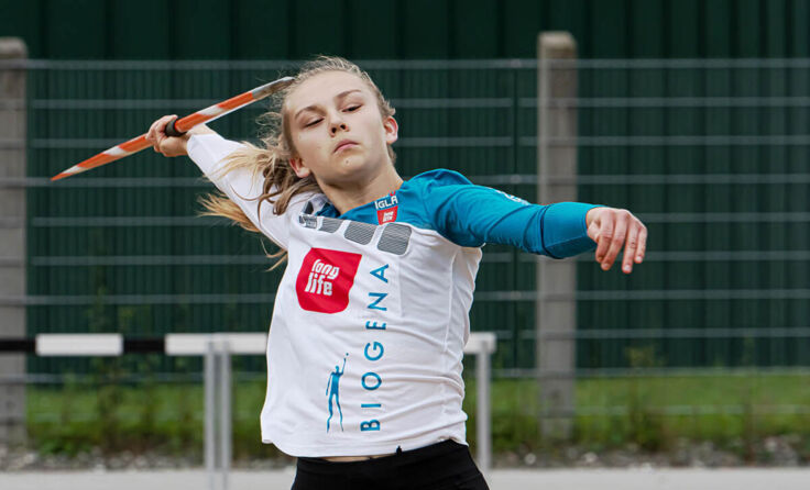 Christina Gangl darf sich erneut über den Staatsmeistertitel im Speerwurf freuen. (Foto: IGLA)
