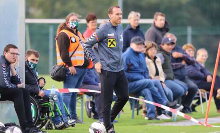 Christian Heinle, Trainer der SVR. (Foto: Schröckelsberger Reinhard)
