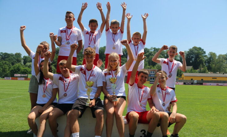 Schärdings Schüler durften sich über viele Medaillen freuen. (Foto: MS Schärding)