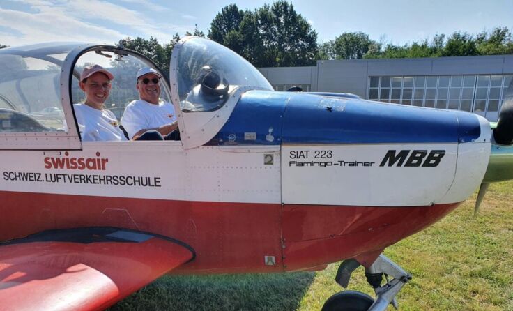 In Suben fand ein Treffen für Flugbegeisterte statt. (Foto: MBB)