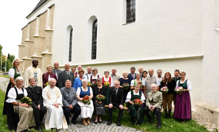 Insgesamt 14 Paare nahmen an der Feier teil. (Foto: Goldhauben)