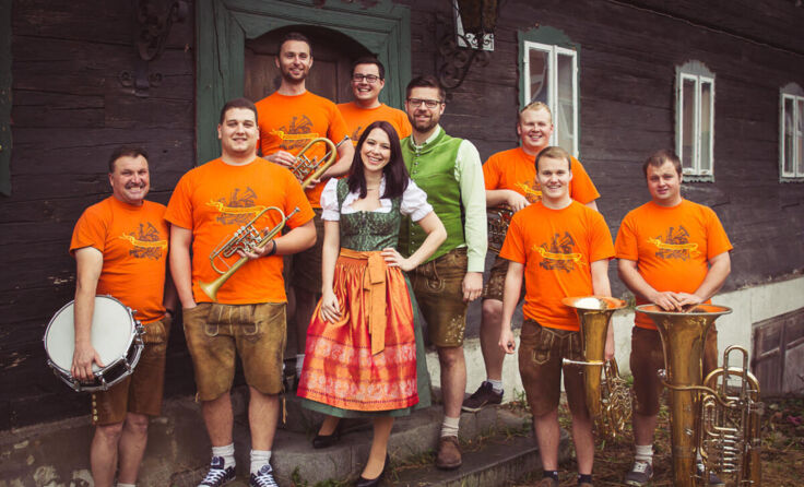Die Raaber Blechbuam haben beim Straßenmusikfest Heimvorteil. (Foto: Raaber Blechbuam)