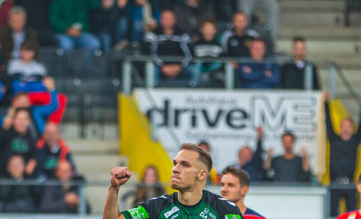 Ex-Austrianer Christoph Monschein traf zum Sieg gegen Rapid Wien. (Foto: GEPA pictures)