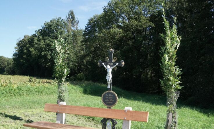 In Diersbach ist ein kleines sakrales Kleindenkmal entstanden. (Foto: Schmiedleitner)