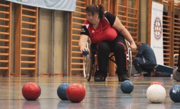 Der ÖBSV Boccia Cup findet in der Bezirkssporthalle statt. (Foto: Österr. Behindertensportverband)