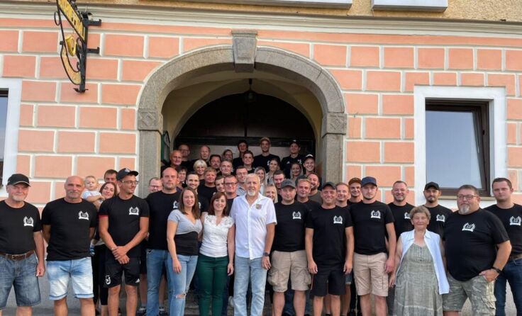 Mitglieder der beiden Vereine. (Foto: PWV Hub)