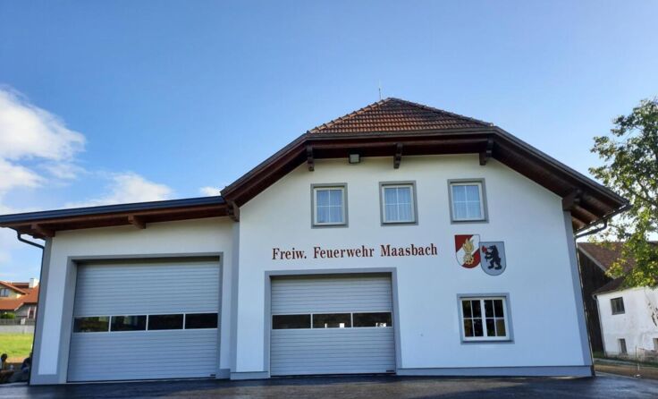 Das Feuerwehrhaus in Maasbach. (Foto: FF Maasbach)