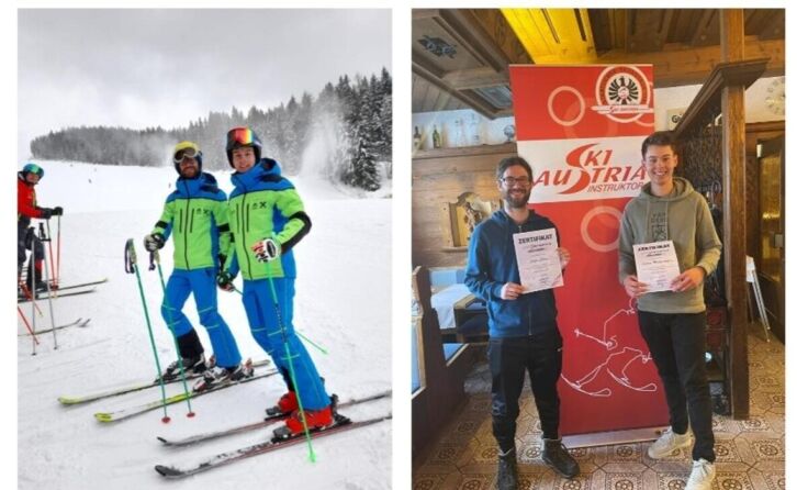 V. l.: Stefan Lorenz und Andreas Michetschläger (Foto: Skiclub)