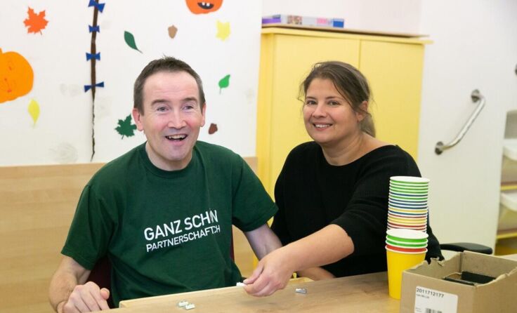 Andreas Pichler arbeitet in der WABE-Werkstatt in Engelhartszell. (Foto: Caritas)