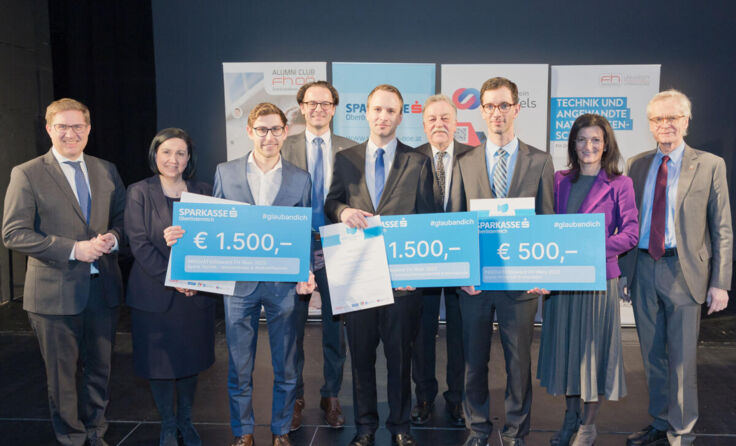 Lukas Gahleitner (3 v. l.) bekam eine Award verliehen. (Foto: (c) B. Plank @ imBILDE.at)