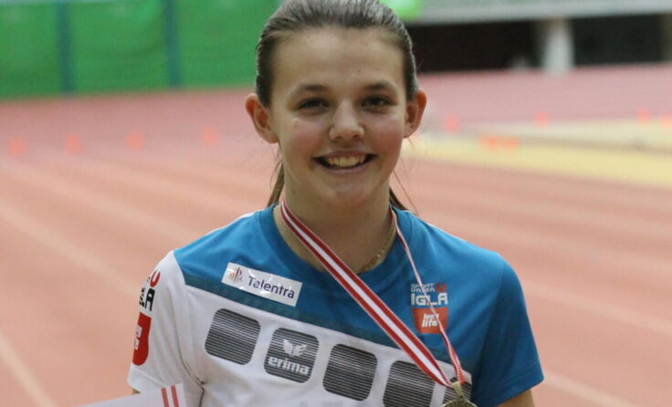 Marie Angerer von der Sportunion IGLA long life. (Foto: Angerer)