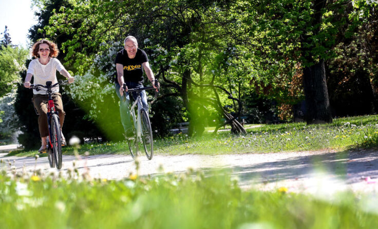 In Eggerding und Mayrhof findet das Event Rad trifft Kulinarik statt. (Foto: Weihbold)