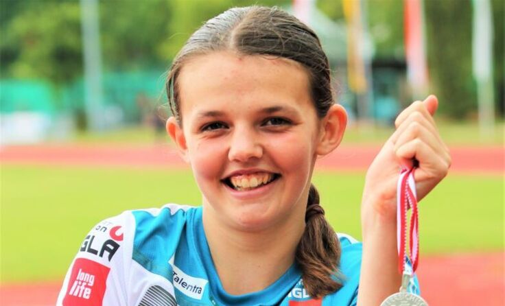 Trotz Sturz errang Angerer die Silbermedaille. (Foto: IGLA)