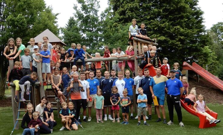 Die Kinderolympiade zog zahlreiche Teilnehmer an. (Foto: Privat)