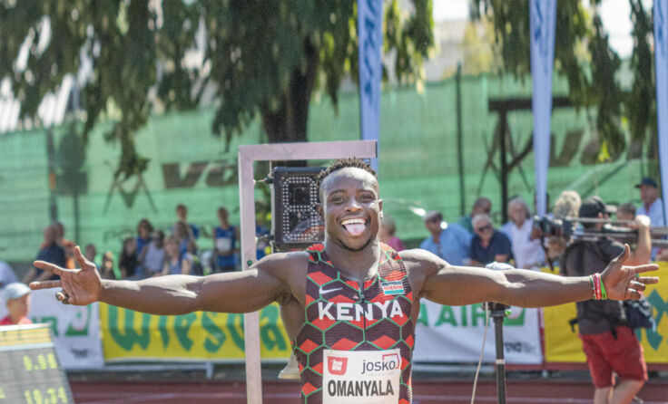 Ferdinand Omanyala: Von Monaco nach Andorf (Foto: Mühlböck)