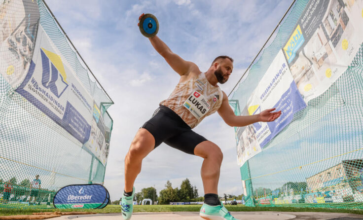 Lukas Weißhaidinger gewann in Andorf. (Foto: Schabetsberger)