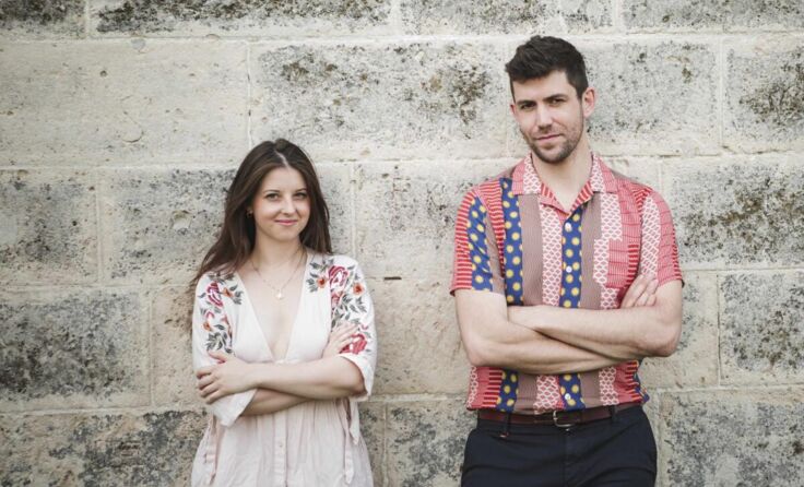 Philipp Mayer und Réka Szabó organisieren das Opern Fest. (Foto: István Kovács)