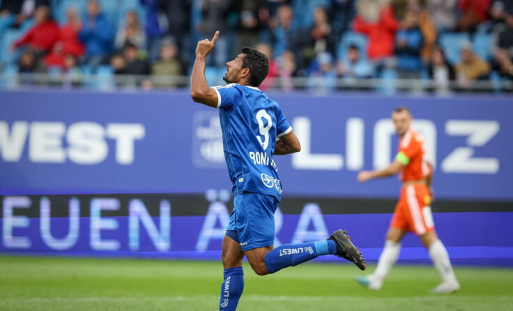 BW-Stürmer Ronivaldo will gegen Graz jubeln. (Foto: GEPA pictures)