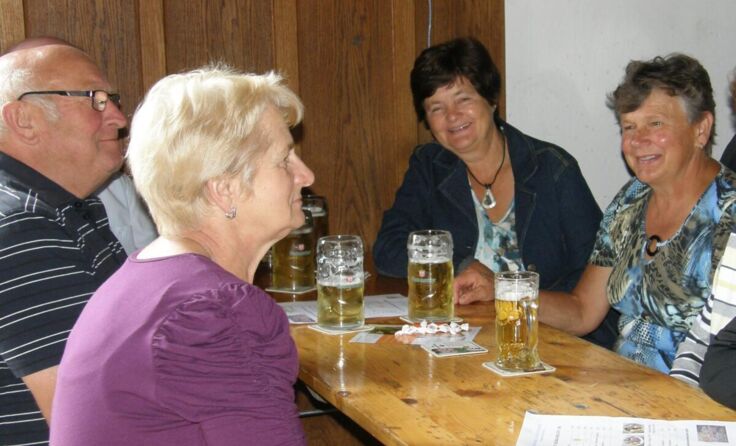 Tolle Stimmung herrschte beim Grillfest in Taufkirchen. (Foto: Aumair)