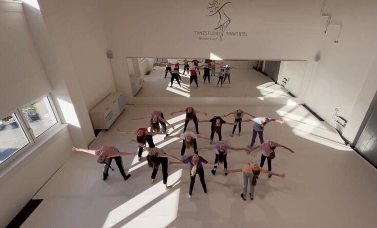 Tänzerinnnen des Tanzschule Innviertel. (Foto: Geef)