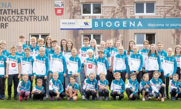 Die Nachwuchsathleten der Sportunion IGLA long life. (Foto: IGLA)
