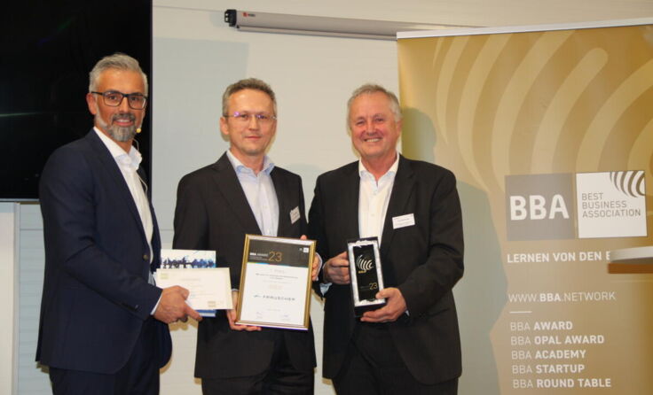 Gold ging an die Frauscher Sensortechnik GmbH. (Foto: BBA e.V.)