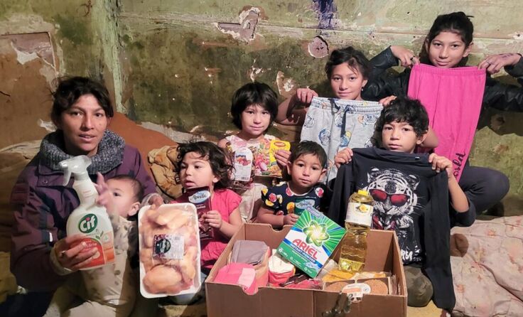 Die Hilfsorganisation Ora unterstützt notleidende Familien. (Foto: ORA)