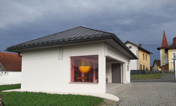 Die Aufbahrungshalle wurde saniert. (Foto: Gemeinde)
