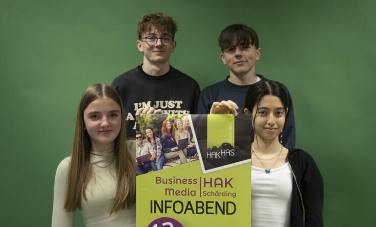 Schüler der Handelsakademie Schärding. (Foto: HAK)