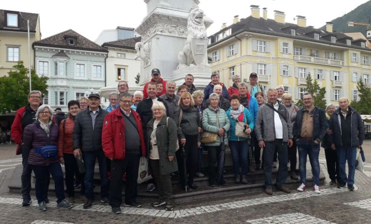 Voller Erwartung reiste der Gutauer Pensionistenverband nach Südtirol.