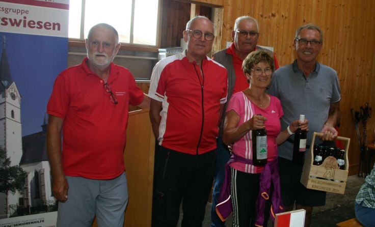 Größte Gruppe aus Unterweitersdorf.