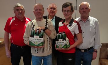 Freistadt und Sandl siegen beim Kegelcup