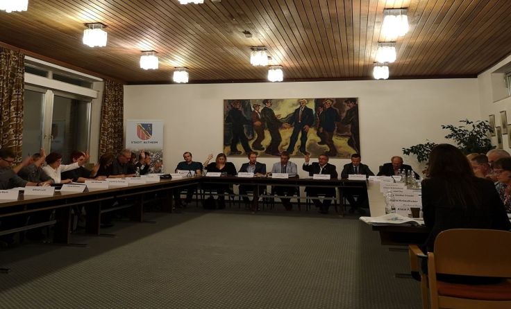 Der Altheimer Gemeinderat tagte zuletzt am 8. November. Foto: Archiv Kobler 