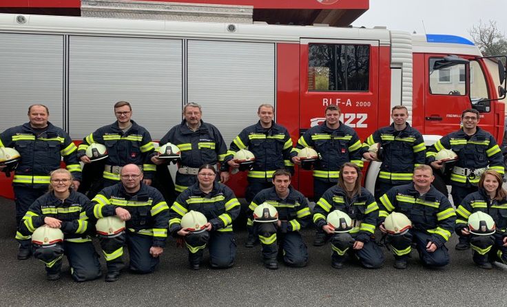 Die Feuerwehr Aspach war bei der Leistungsprüfung erfolgreich. Foto: FF Aspach