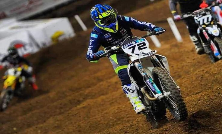 Lukas Höllbacher ging beim „Supercross of Torino“ an den Start. Foto: Crunch726