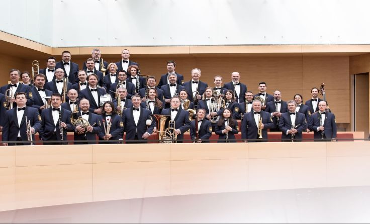 Das Polizeiorchester Bayern kommt zu einem Konzert nach Burgkirchen. Foto: Privat