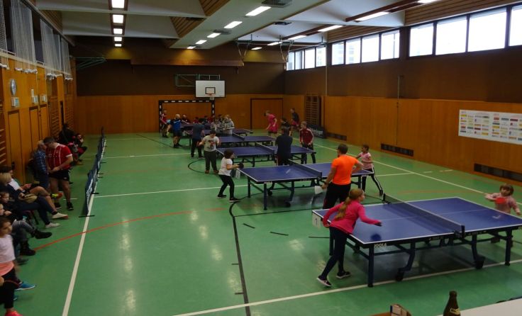99 Spieler waren bei der Ortsmeisterschaft in Saiga Hans am Start. Foto: Günther Feßl