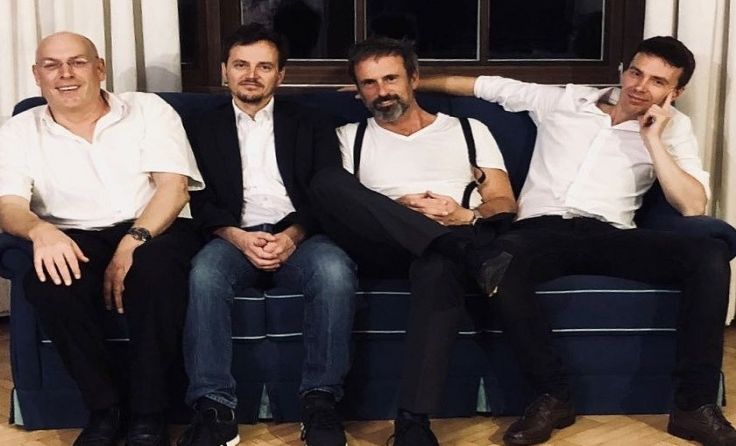 Für die richtige Stimmung in Saiga Hans sorgt die Band „Oansa Menü“. Foto: Privat