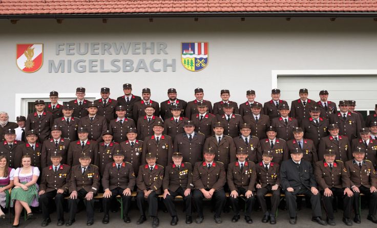 Mit der Vollversammlung startete die Feuerwehr Migelsbach ins Jubiläumsjahr. Foto: Privat