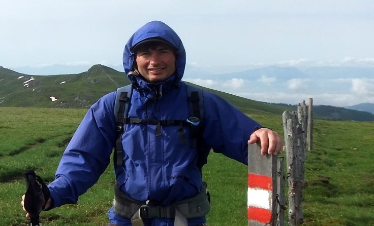 Markus Hatheier war quer durch Österreich unterwegs. Foto: Privat