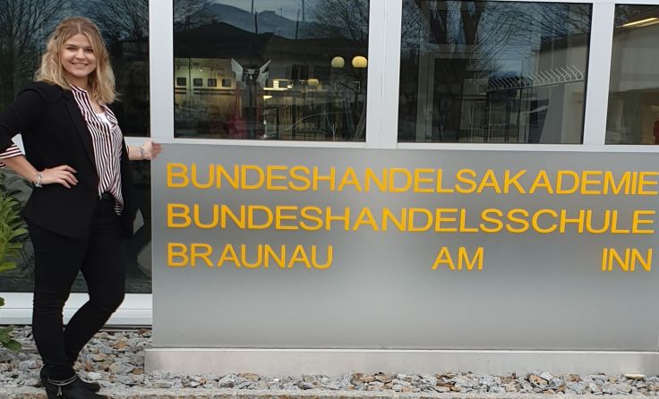 Schülerin Carina Walter organisiert den Informationsabend. Foto: Privat