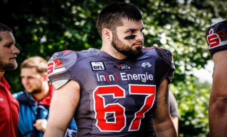 Seit sieben Jahren spielt Phillip Brunthaler American Football. Foto: Monamer Photography