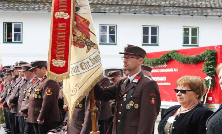 Der neue Waldbrandstützpunkt wurde feierlich gesegnet. Foto: FF Frauschereck