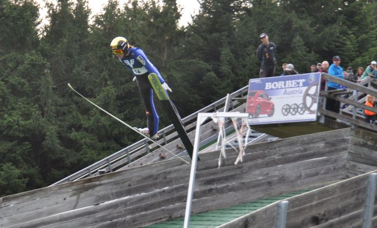 Lokalmatadorin Sahra Schuller Foto: ASVÖ SC Höhnhart