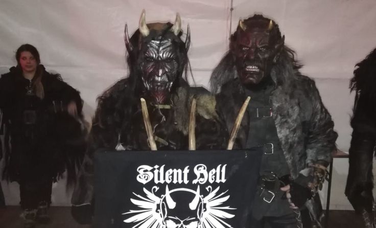 Viele schaurige Krampusmasken sind bei der Ausstellung zu sehen. Foto: Silent Hell Devils