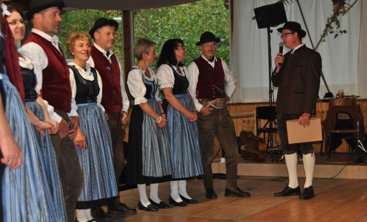 Michael Ridler (r.) führte als Moderator durchs Programm.