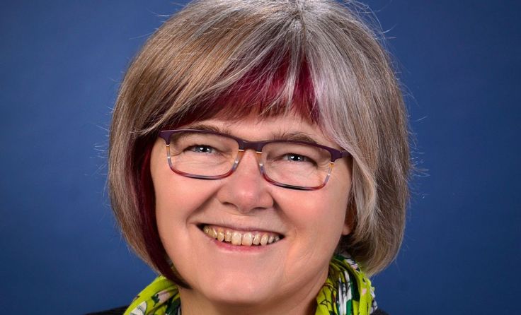Waltraud Pommer spricht über die Methode der Validation. Foto: Manfred Fesl