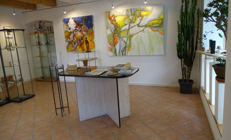 Die Jubiläumsausstellung in der Altheimer Galerie k3 läuft bis Heiligabend. Foto: Galerie k3