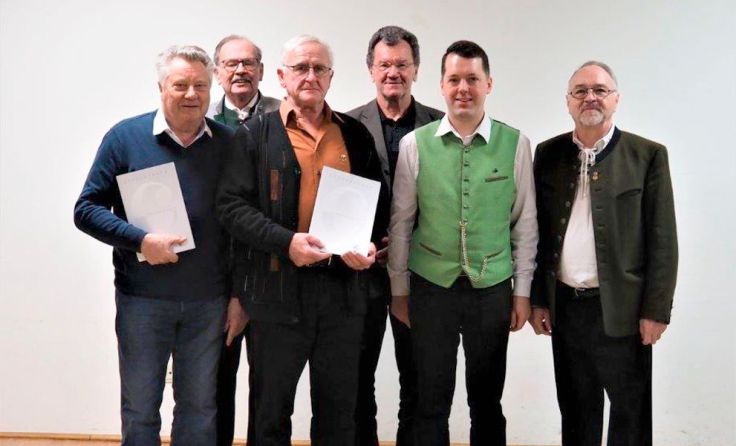 Der Männergesangsverein Lyra hielt seine 106. Jahreshauptversammlung ab. Foto: Lyra