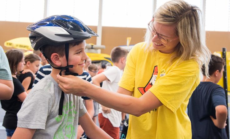 1.142 Kinder nahmen 2019 an den Programmen des ÖAMTC im Bezirk teil. Foto: ÖAMTC